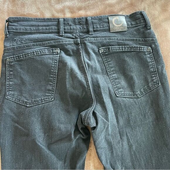 Origin Men’s Straight Delta Flex Jeans Classic Style Zip 34/34 Made in USA - Picture 8 of 12